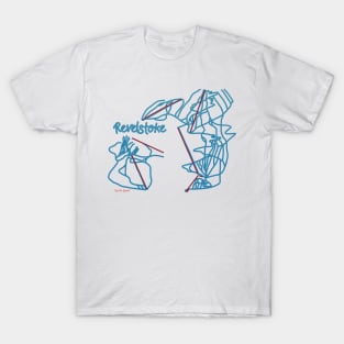 Revelstoke Trail Map T-Shirt